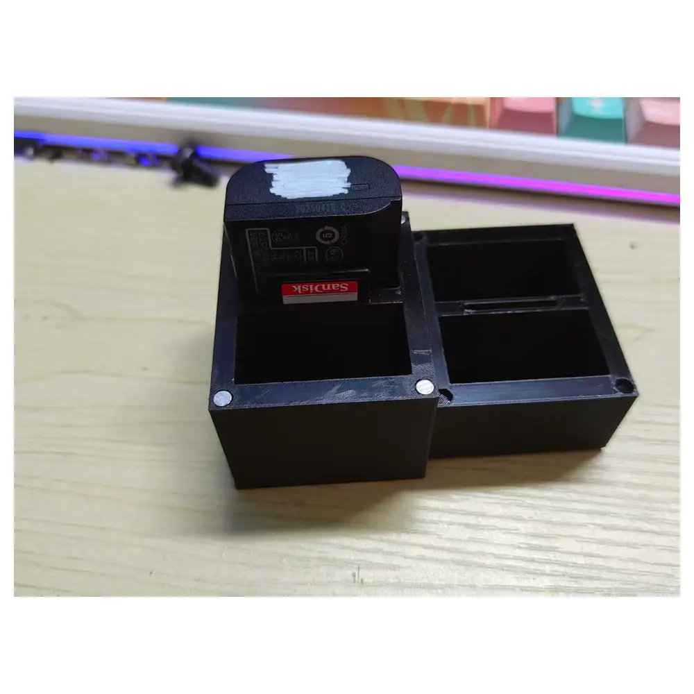 BLK22 Battery Organizer Case Battery Storage Box Charging Case Battery Storage Solutions