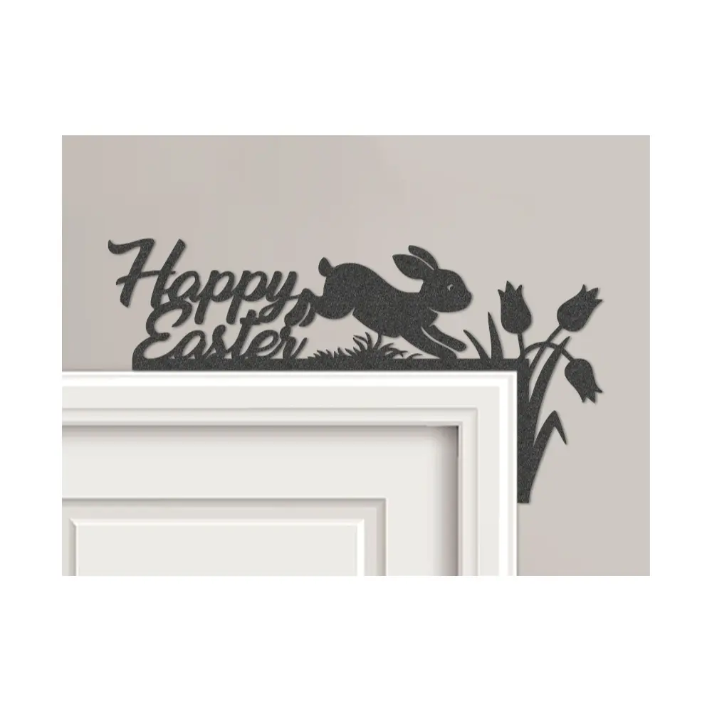 Easter Bunny Decoration Happy Easter Festive Decor Rabbit Shape Fun Decoration Holiday Gift