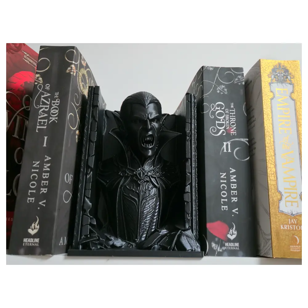 Vampire Lord Shelf Gothic Display Bookstand Dark Decor Collection Display Piece Ornament