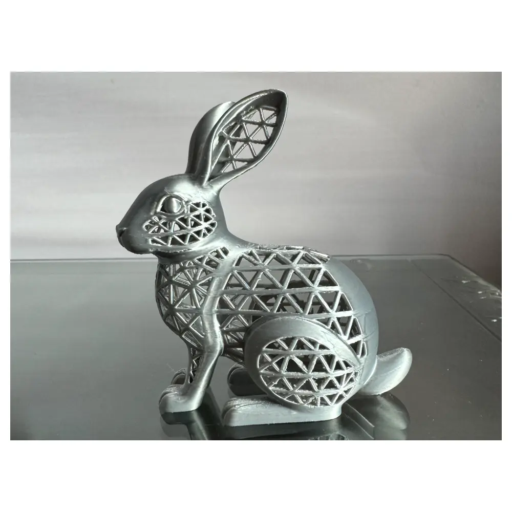 Laser Cut Rabbit Toy 3D Printed Rabbit Model Creative Gift Hobby Puzzle Toy