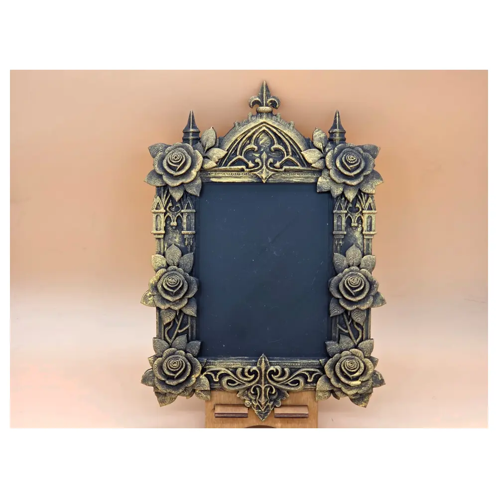 Gothic Photo Frame Dark Decor Frame Black Picture Frame Art Frame Memories Classic Decor