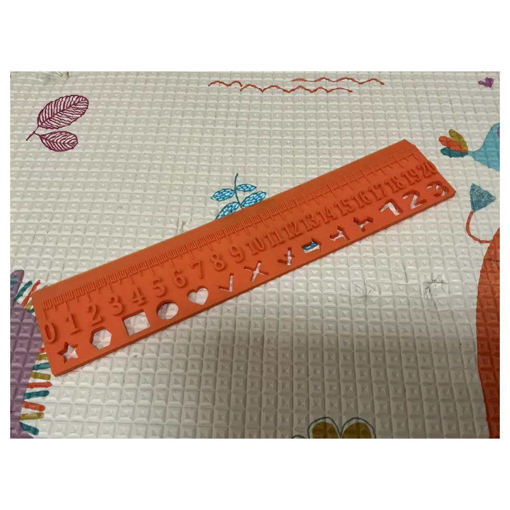 Patterned Ruler V1 Measurement Tool Inches Centimeters Versatile Ruler Parts Repair