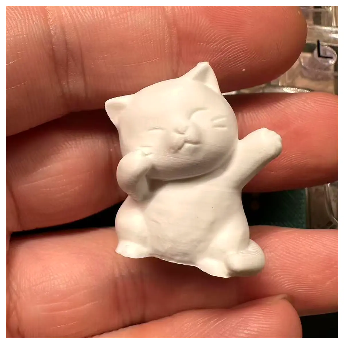 Cat Sculpture 13 Final Piece Collectible Art Figure Small Weight Decoration Gift
