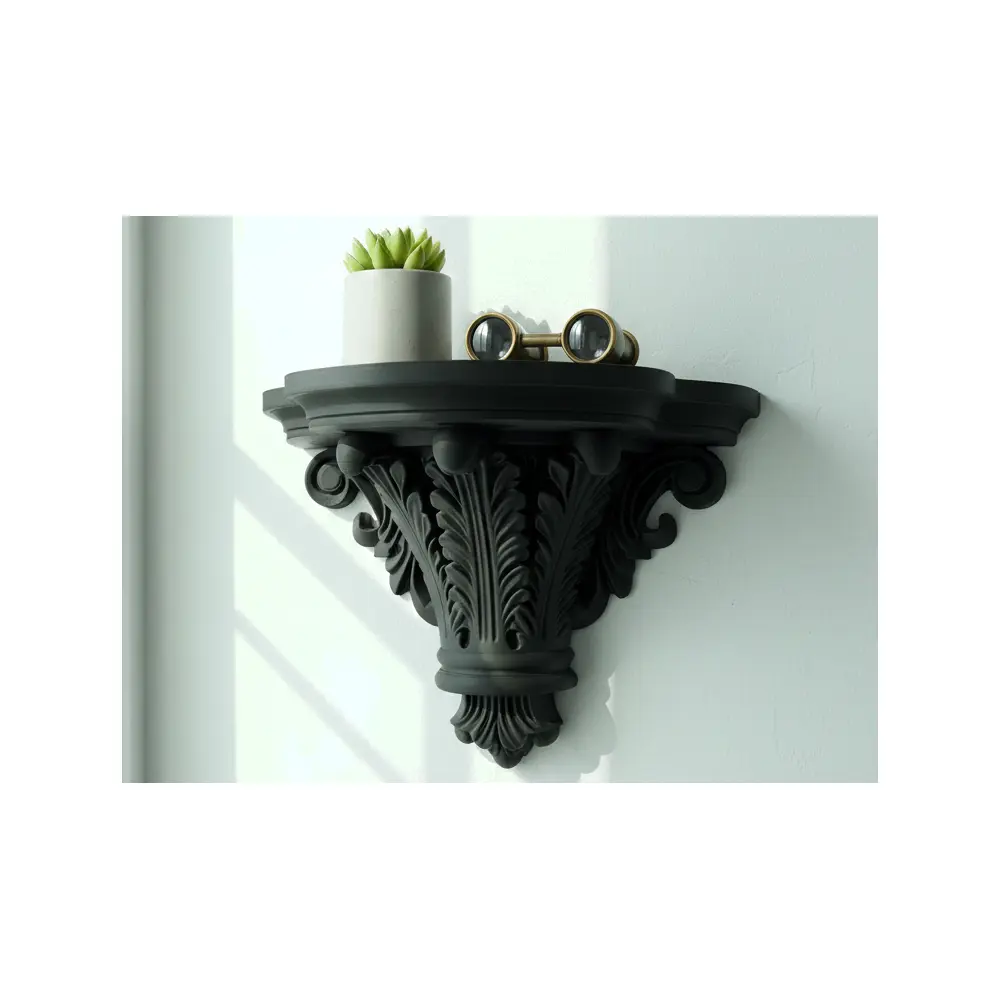 Leaf Wall Mounted Shelves Hanging Plant Holders Botanical Display Greenery Storage Wall Decor Leaf Shelves