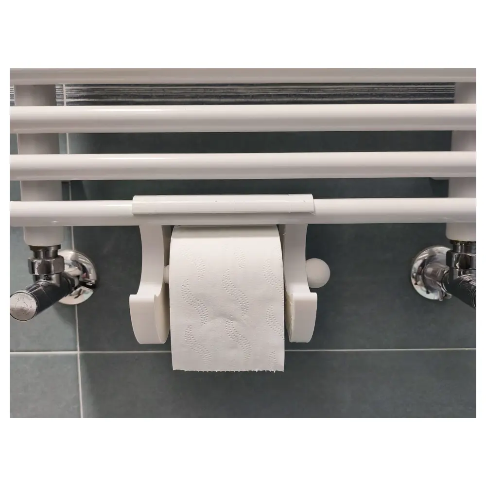 Radiator Paper Towel Holder Wall Mounted Bathroom Tissue Rack Universal Shelf Kitchen Storage
