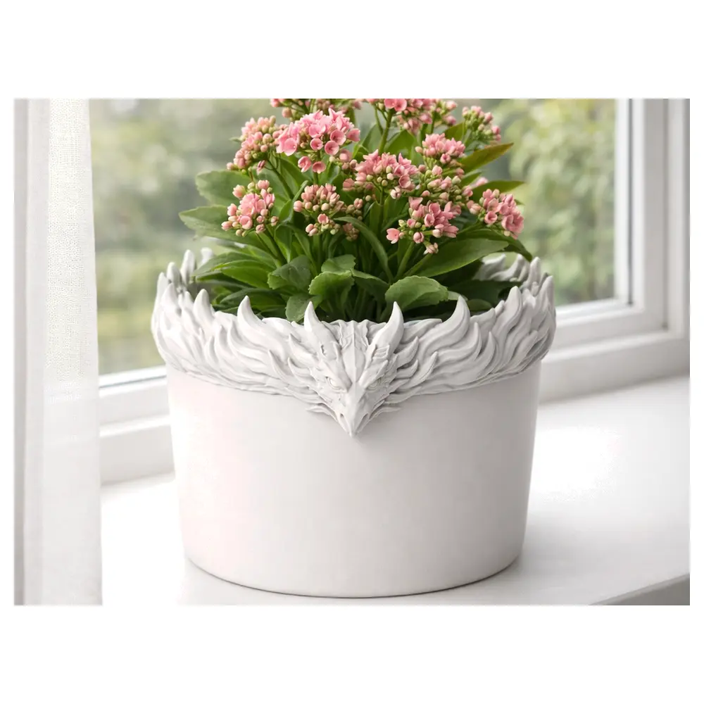 Dragon Crown Planters Display Case Potted Plants Indoor Planters Green Plants Planter Stands Flower Pots Decoration