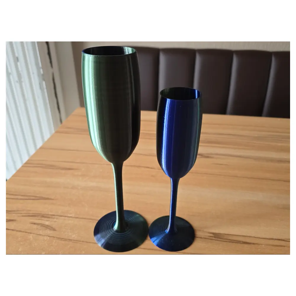 Decorative Champagne Flute Silk Edition Elegant Glass Wine Glass Party Cup Festive Gift