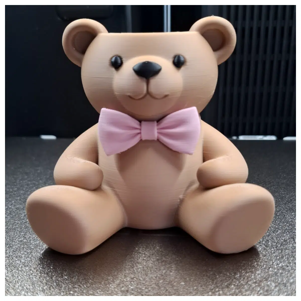 Cute Teddy Bear Pencil Holder Student Desk Decoration Cartoon Animal Organizer Kids Gift Learning Supplies