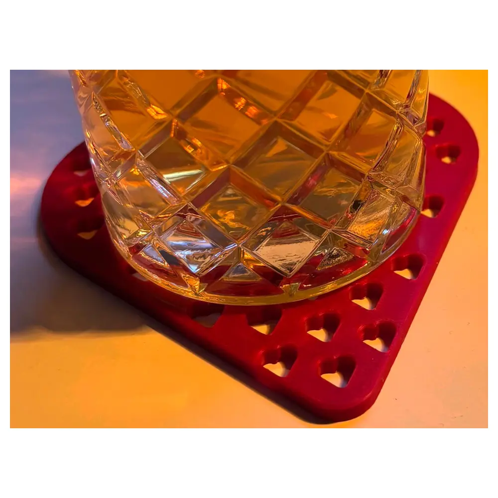 Shaped Coaster Set Decorative Coasters Cup Mats Table Protection Anti Slip