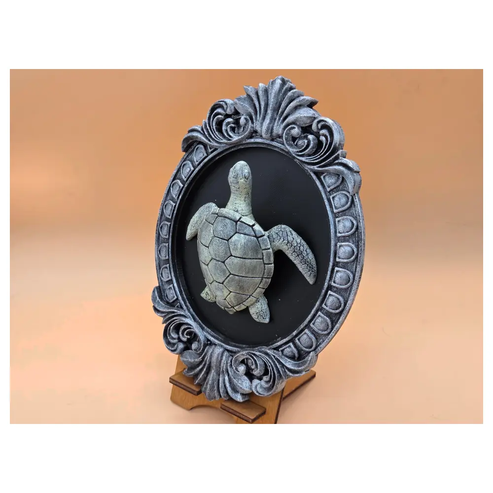 3D Printed Shell Model Decorative Photo Frame Shell Decor Shell Crafts Shell Accessories