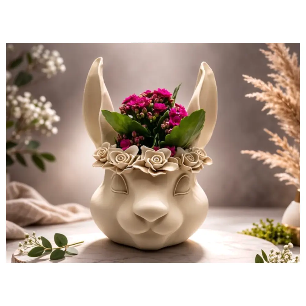 Planter Stand Rabbit Ear Planters Succulent Planters Indoor Plants Flower Pots Houseplants Easy Planter Stand