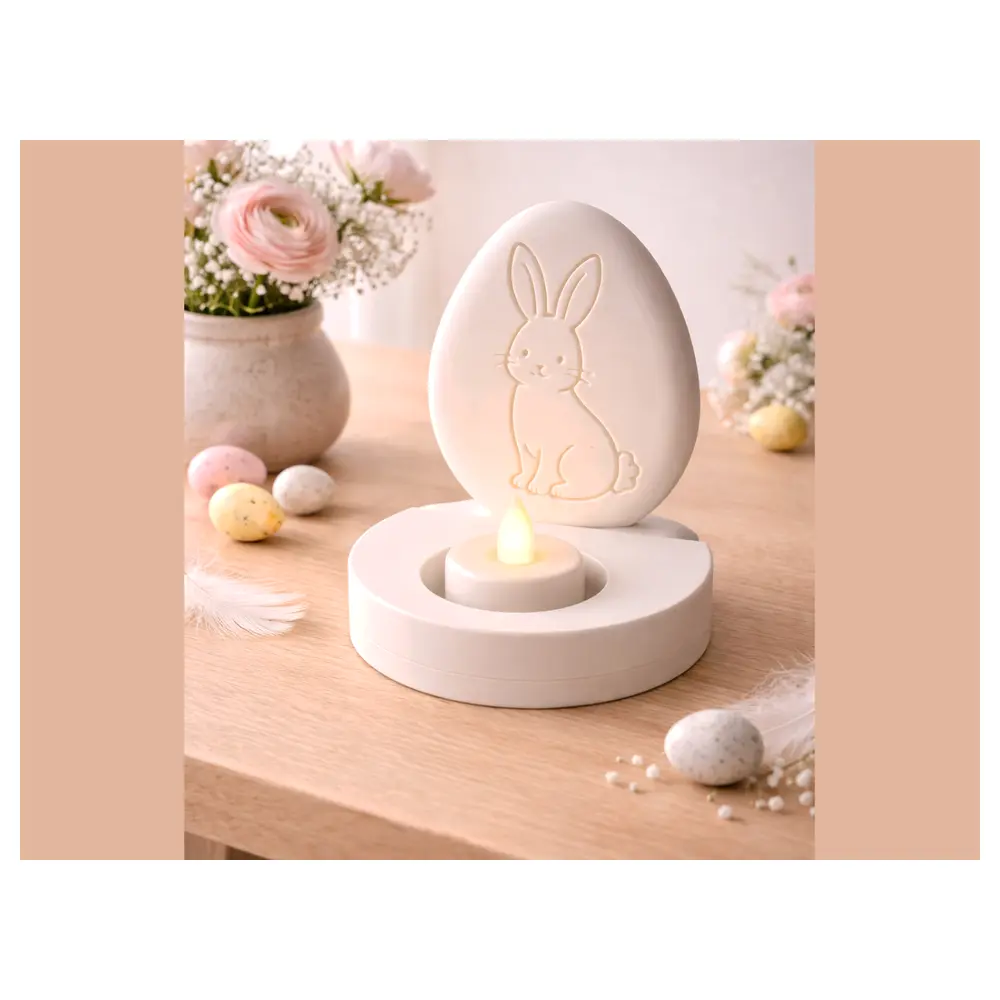 Easter Candleholder Festive Decoration Easter Supplies Christmas Decor Gift Display Christmas Decorations