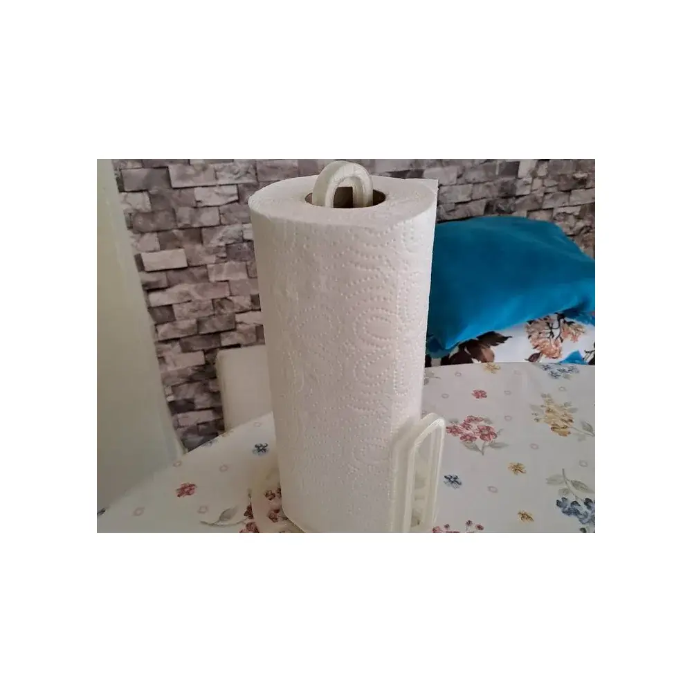 Kitchen Paper Towel Holder Bathroom Tissue Holder Wall Mounted Shelf Toilet Paper Dispenser Multi Function Bathroom Accessories