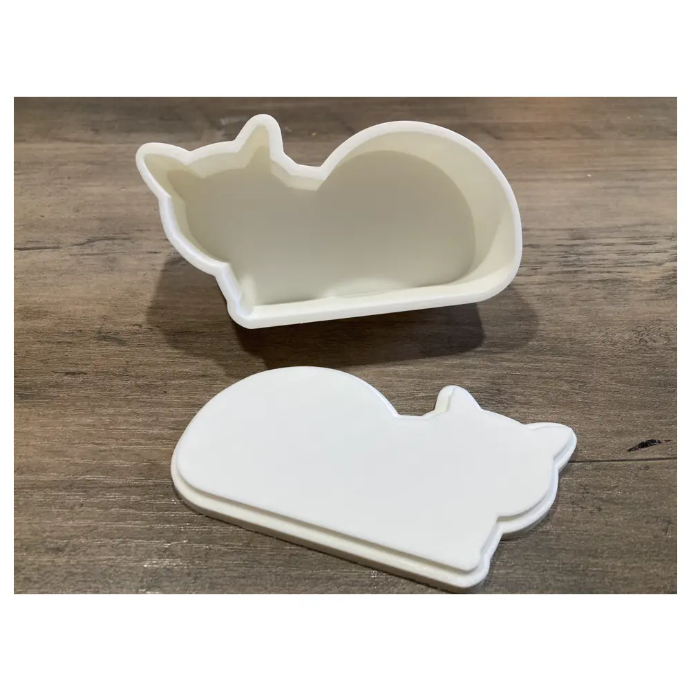 Cat Sitting Jewelry Box Creative Storage Box Cat Shaped Desk Box Snack Box Gift Box Multi functional