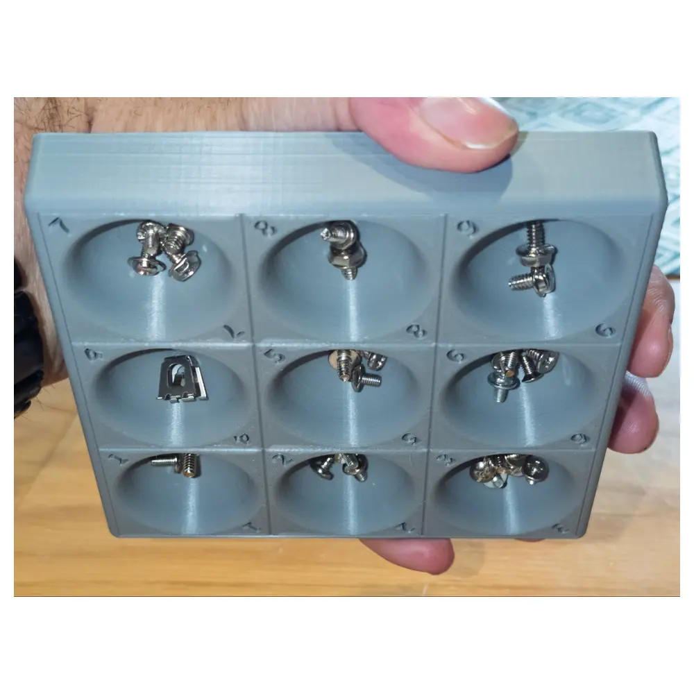 Screw Storage Box Organizer Box Parts Box Screw Storage Solutions Organization