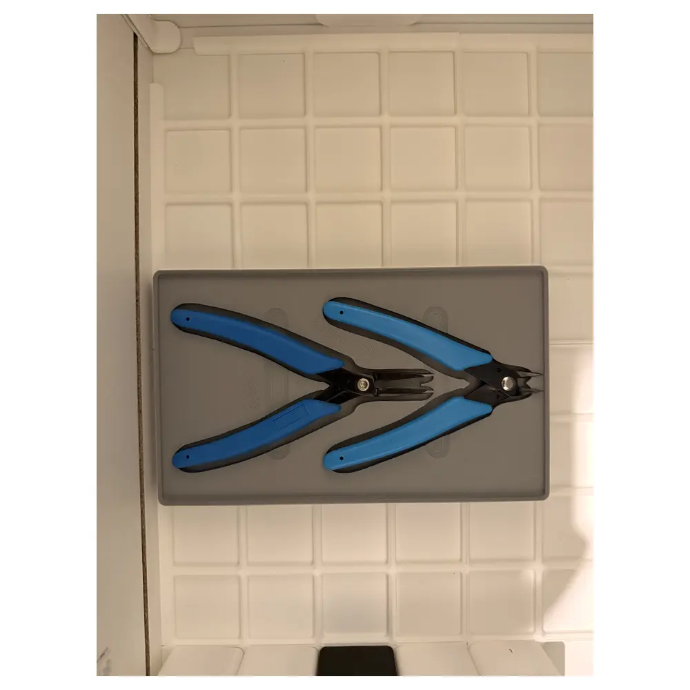 Gridfinity Pliers Scissors Organizer Tool Storage Box Desktop Organizer Office Supplies Electronic Gadget Storage