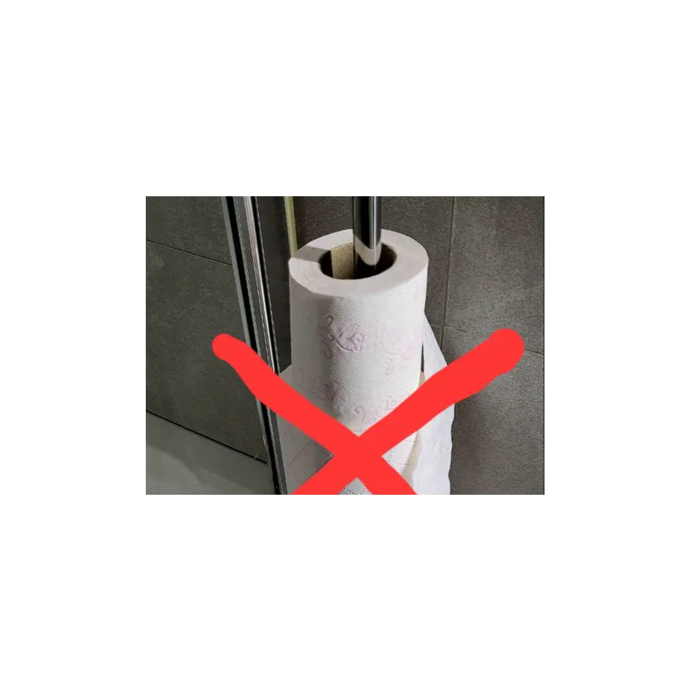 Toilet Paper Roll Holder Disc Automatic Rotating Roll Holder Paper Towel Rack Rotating Hanging Storage