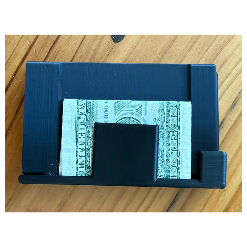 Slim Wallet Magnetic Holder Cash Clip Multi function Wallet Card Holder Magnetic Card Case Compact Wallet