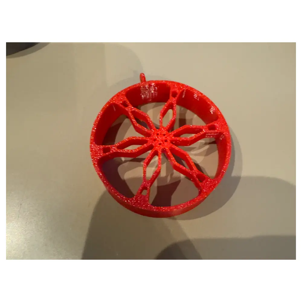 Wheel Rim Keychain Shape Car Decoration Hanging Accessory Parts Car Accessories Car Gear
