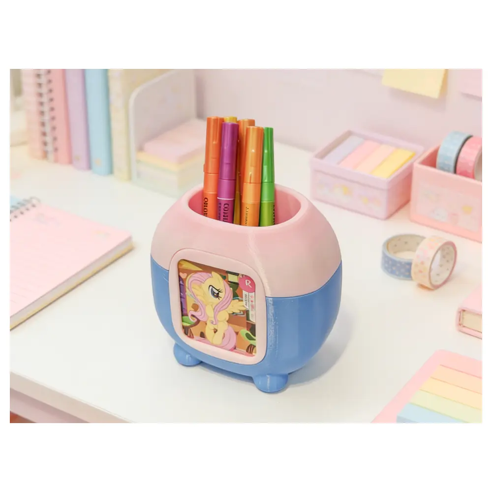 Multi Purpose Pen Organizer Desk Storage Pen Holder Office Supplies Storage Box Creative Organizer