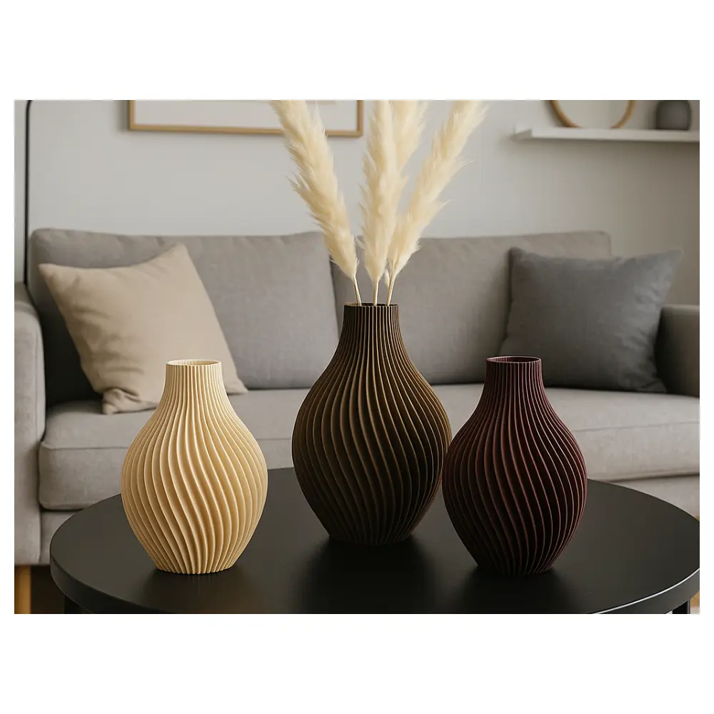 Vase Ceramic Decor Ornament Home Decor Art Vase Decorative Pieces Arrangement