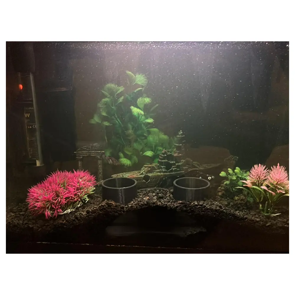 Aquarium Cave Fish Tank Accessories Fish Food Decoration Repair Maintenance