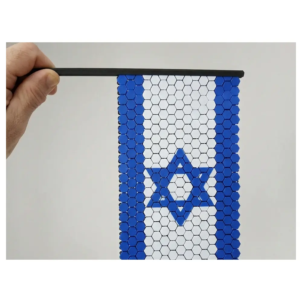 Flexible Israeli Flag Fabric Style Flag Decor Festival Decorations Flag Accessories