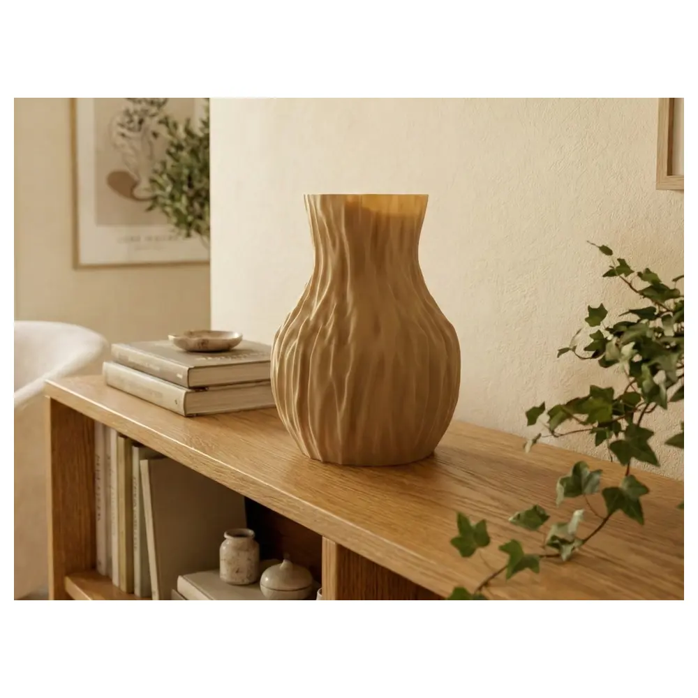 Organic d Vase Wrinkle Paper Bag Floral Arrangement Decorative Vase Creative Flower Display