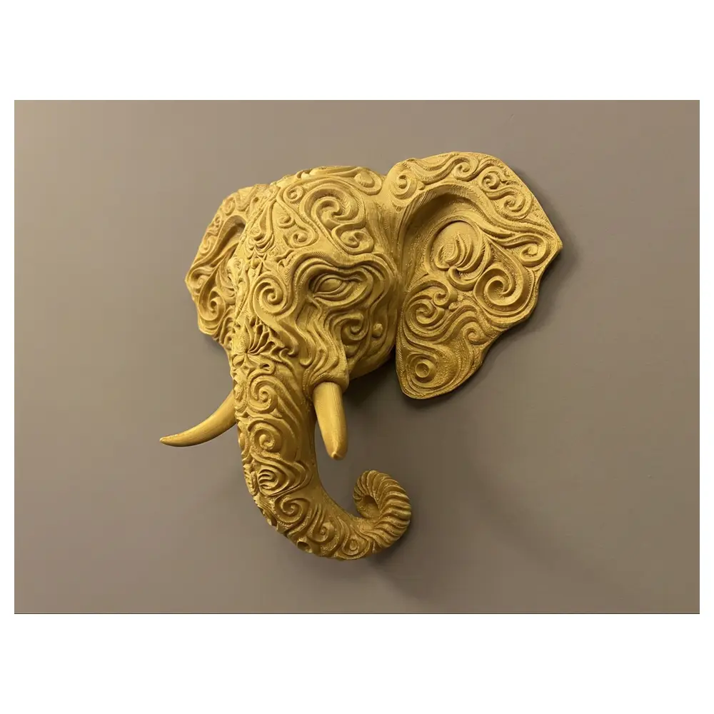 Elephant Wall Art Decor Painting Stamp Decoration Wall Art Artwork