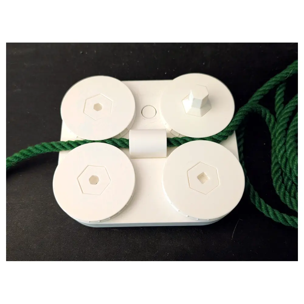 Rope Adjuster Tool Rope Fixing Device Knot Tool Outdoor Activities Rope Accessories Quick Adjustment
