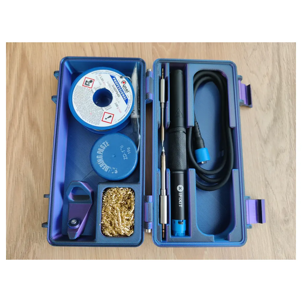 Soldering Organizer Repair Tool Electronic Device Parts Repair Toolbox Multi Function Electronic Accessories