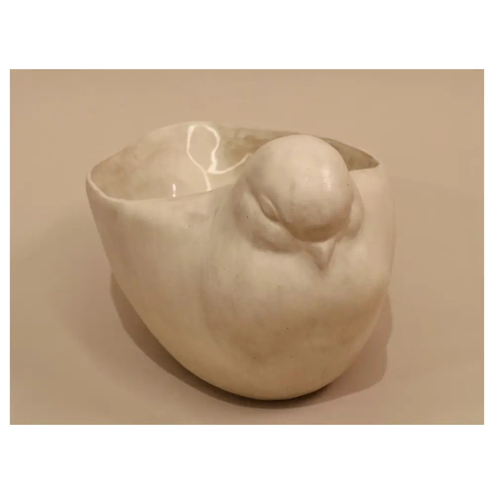 Pigeon Bowl Ceramic Small Dish Bird Food Bowl Pet Feeder Bird Supplies Bird Feeding