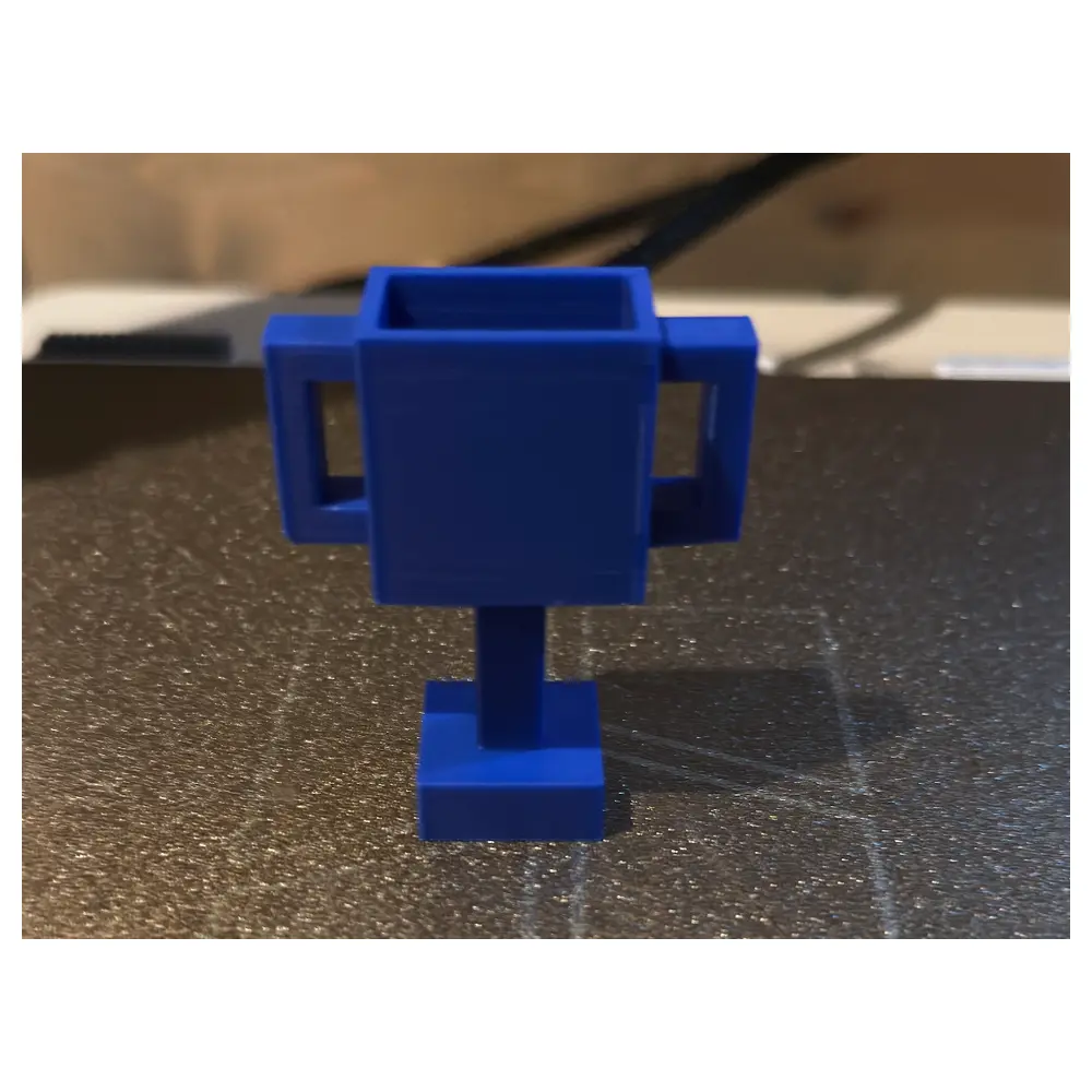 Low Poly Trophy Model 3D Rendering Game Asset Download