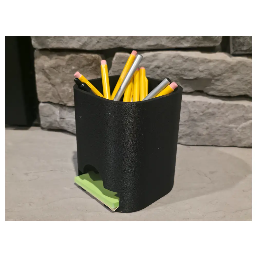 Pen Note Holder Organizer Multi Function Desk Storage Box Pen Case Office Supplies Desk Organizer Creative Storage