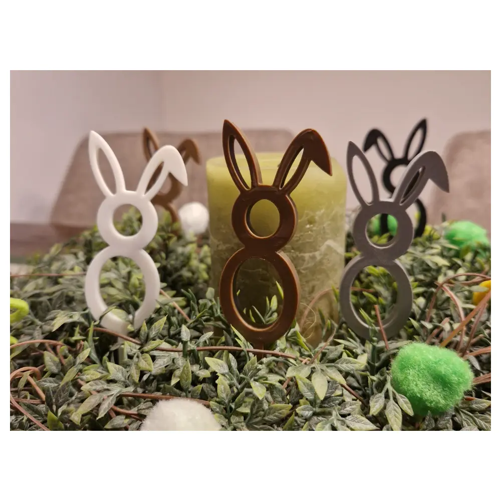 Easter Wreath Decoration Rabbit Wreath Spring Festival Floral Arrangement Easter Gift