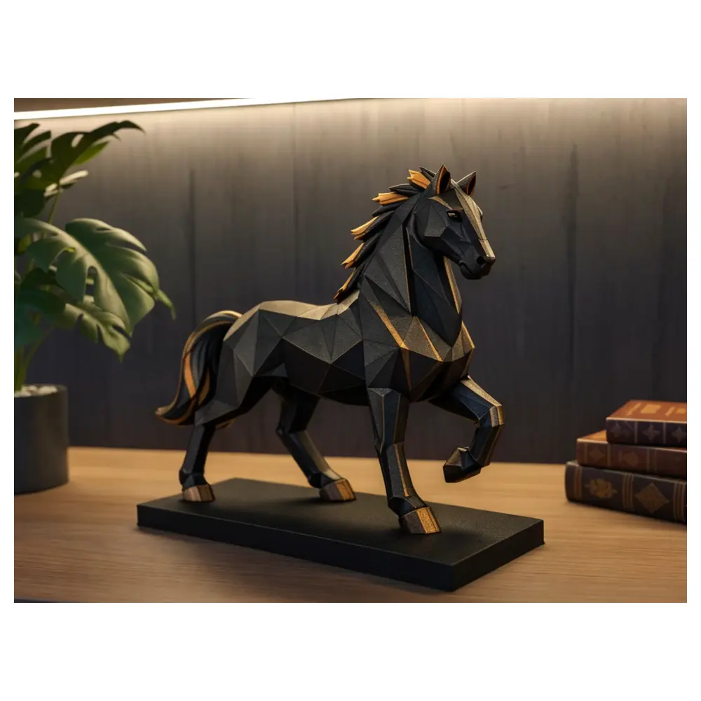 Advanced Geometry Sculpture Art Simulation Display Figurine Decoration Geometric Art Modern Design