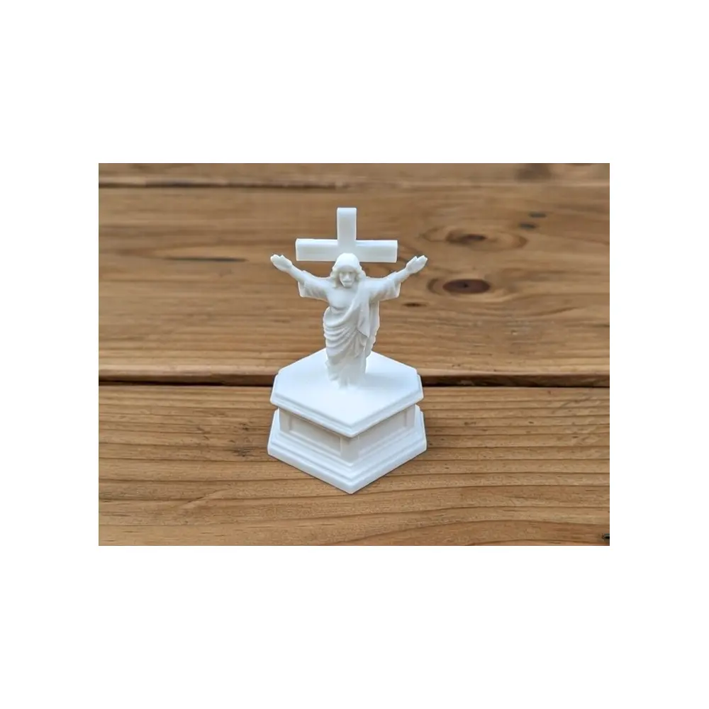 Resurrection Christ Sculpture Easter Religious Art Figure Christian Statue Holy Symbol Decoration Gift