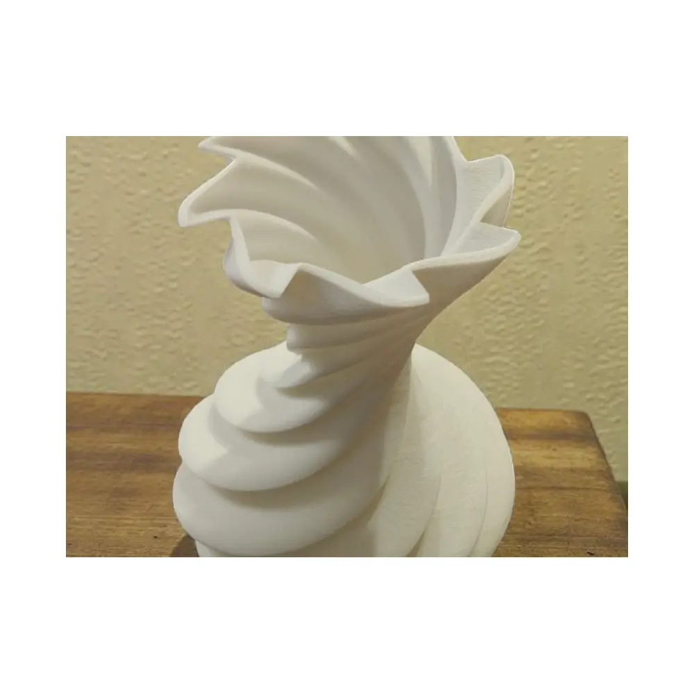 Distorted Vase Decor Art Sculpture Modern Abstract Gift Home Accent