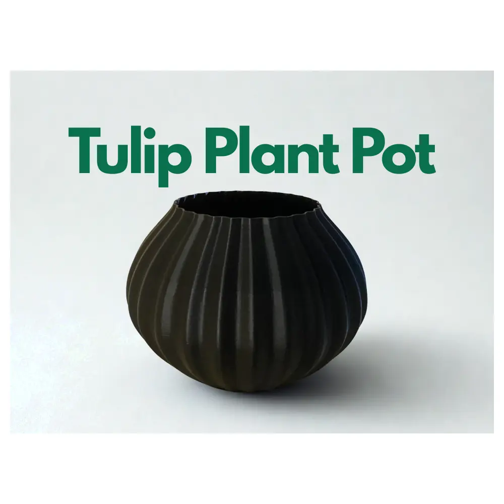 Tulip Planter Flower Pot Container Succulents Indoor Garden Flower Box Plant Stand Flower Plants