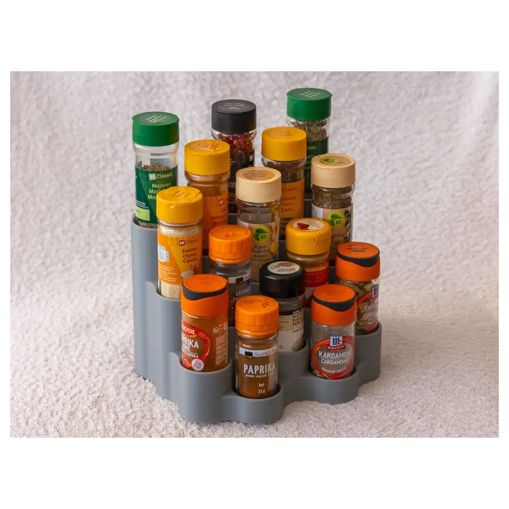 Spice Rack Organizer Kitchen Herb Storage Container Multi Purpose Kitchen Accessories Seasoning Holder Spice Jars Storage