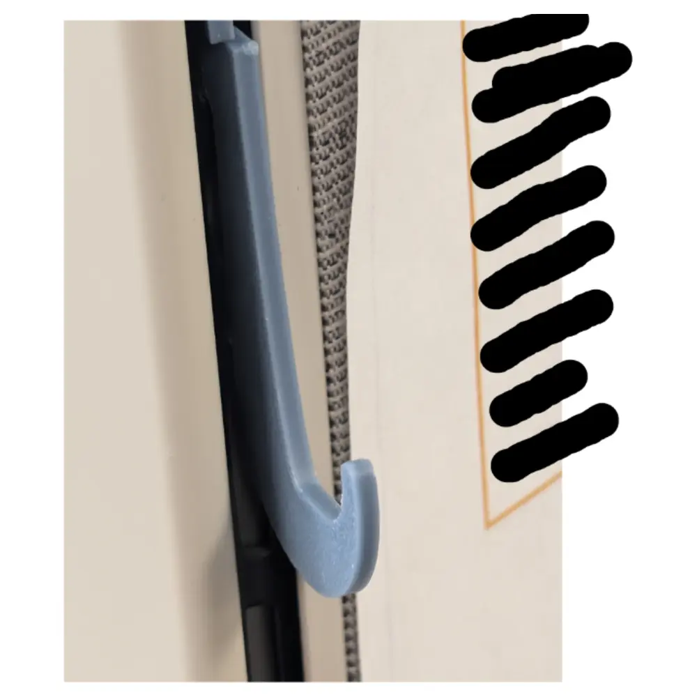 Partition Hooks Hangers Plugin Installation Removal Repair Parts Hanger Accessories Multi functional Hanging Items Office