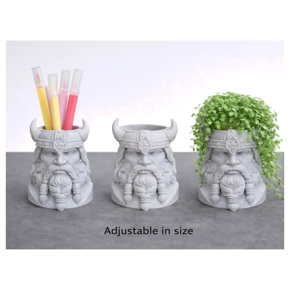 Style Planter Pencil Holder Multi Functional Organizer Decorative Home Goods European Modern Creative Pot Plant Holder