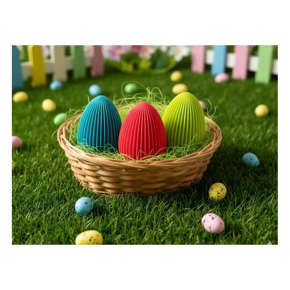 Modern Woven Easter Eggs Easter Decorations Festive Gifts Decorative Painting Creative Figurines