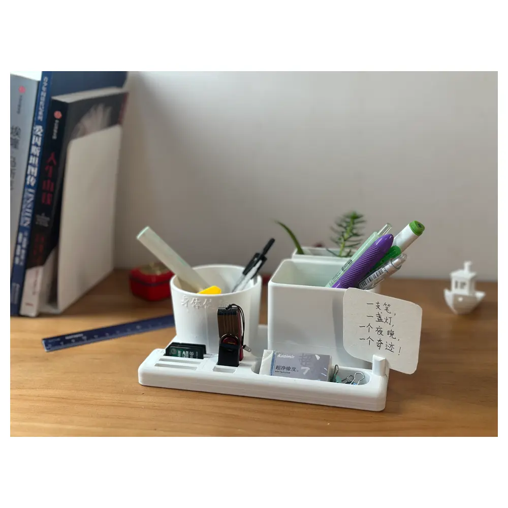 Multi functional Pen Holder Desk Organizer Office Storage Pen Case Pencil Holder Creative Storage Bulk Wholesale