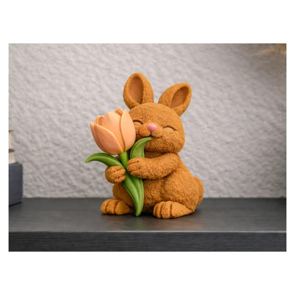 Easter Bunny Toys Tulip Rabbit Collection Cute Decorations Holiday Gifts Party Supplies