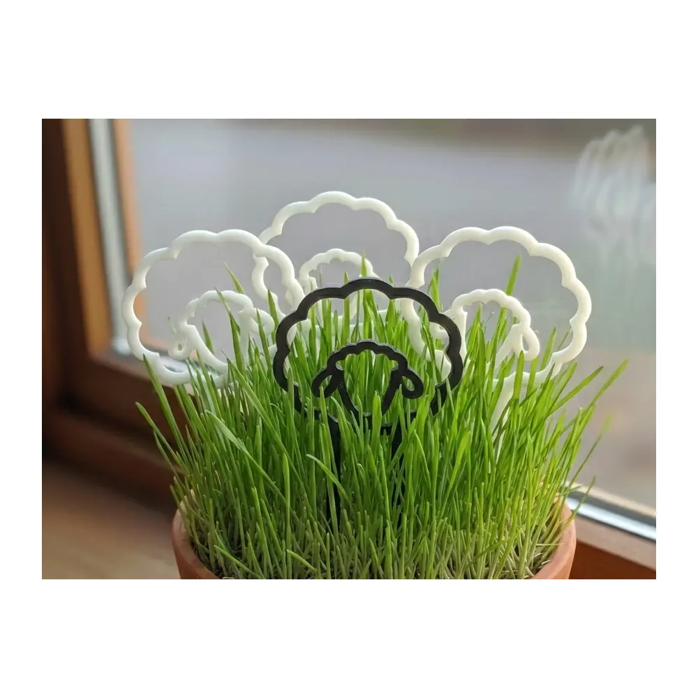 Cute Easter Lamb Toy Sheep Lamb Baby Gift Easter Decoration Shake Toy
