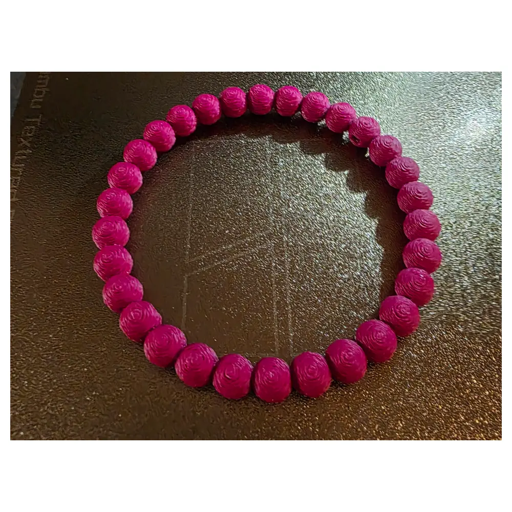 Beaded Flower Ring Handmade Craft DIY Decoration Beaded Bracelet Festival Gift Beaded Flower Ring