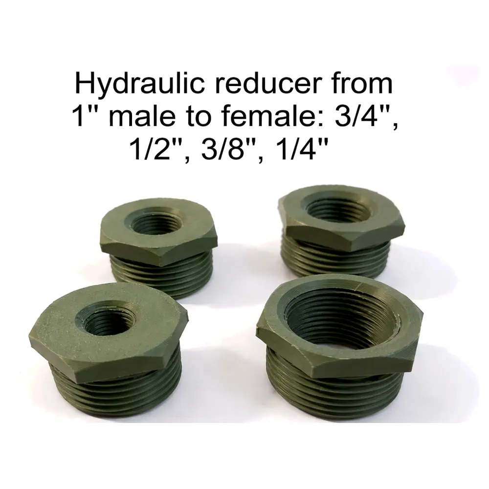 Hydraulic Flange 1 34 Female to 38 14 Female Fittings Universal Hydraulic Parts Quick Connect Fittings Hydraulic Flange Repair