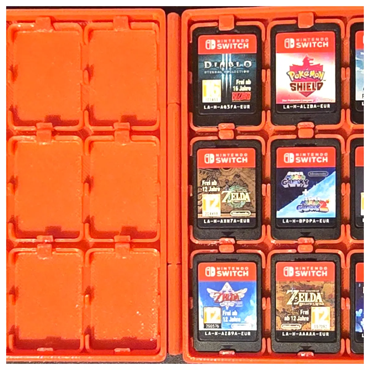 Nintendo Switch Game Cartridge Box Game Console Accessories Game Cards Game Storage Cartridge Gaming Accessories