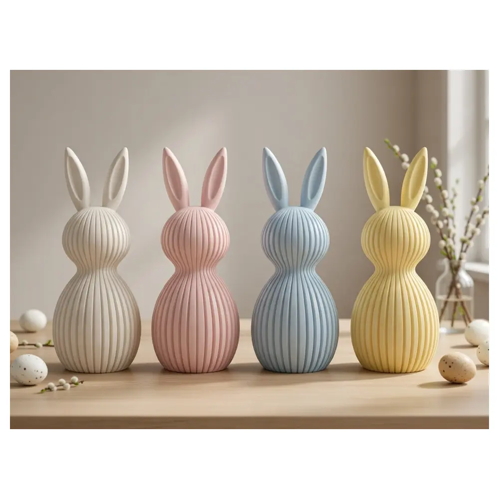 Easter Egg Hunt Container Eggs Box Rabbit Toy Gift Container Easter Decoration Supplies